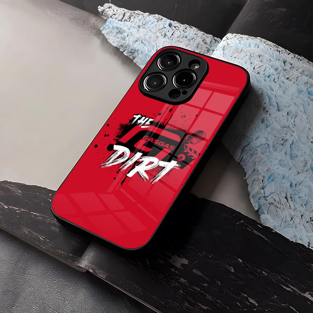 Funda para Teléfono BETA RACING GASGAS Vidrio Templado Para IPhone 15 14 12 13 11 Plus Pro XS Max Mini X XR 8 7 6s SE2020 Coque