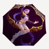 1pc KPop Demon Hunters RUMI7 Umbrella, Sun Protection, And UV Shielding. It Has Eight Sturdy Ribs for Outdoor Use And Perfect Gift