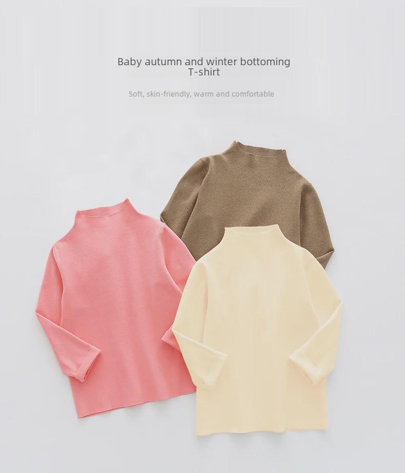 Dětské tričko: Teplé, Bez kostic, Podzim/Zima, Unisex pro chlapce i dívky