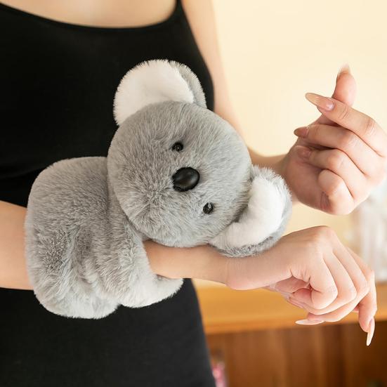 Koala Plush Toy Soft Weighted Design Emotional Support Stress Relief Wrist Doll Comforting Stuffed Animal Toy