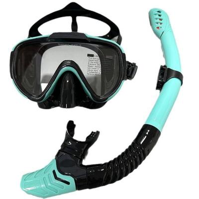 Gafas de buceo de silicona para hombre y mujer, máscara de buceo, juego de snorkel