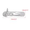 Pack of 30 Shelf Support Peg Clear Plastic Cabinet Shelf Pins Self-Locking Bracket Clip for Supporting Furniture Kitchen