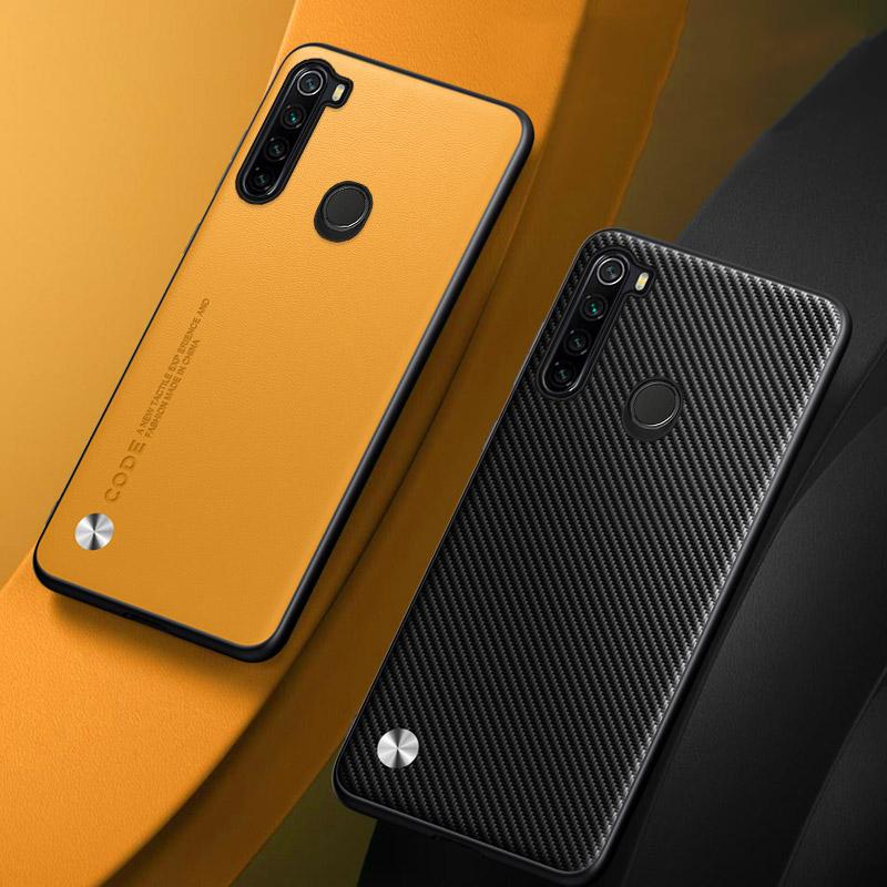 Luxury PU Leather Case For Xiaomi Redmi Note 8 Note8 T Back Cover Silicone Protection Phone Case For Redmi Note 8T 8 T Note8T