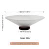 Elegant High-Footed Glass Fruit Bowl for Living Room - Stylish Candy Dish & Snack Display Plate