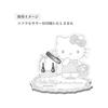 White Clover Hello Kitty Acrylic Stand Accessory Display for Sanrio Characters - Necklace, Earrings, Ring Holder (AS-SAKT01)