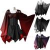 Costume di Halloween Vestito Rinascimentale Medievale Vintage Gotico Cosplay Performance Teatrale Donna