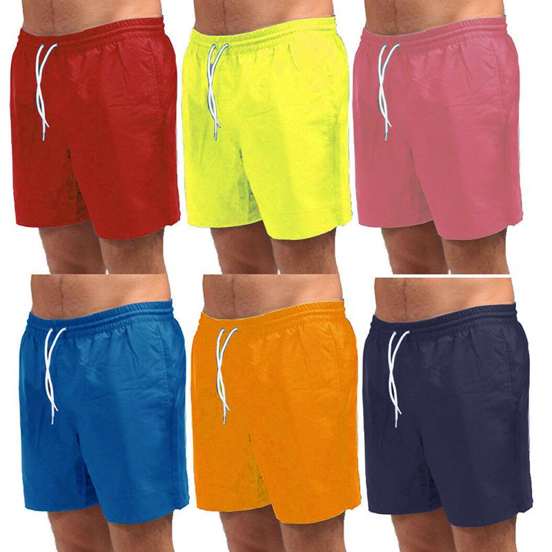 Swimming Running Mens Board Shorts Swim Gym Shorts Trunks Swimwear Pants Beach
