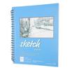 Sketch Book Spiral Bound Sketchbook Blank White Pages Art Sketchbook for Beginner Professional Blue