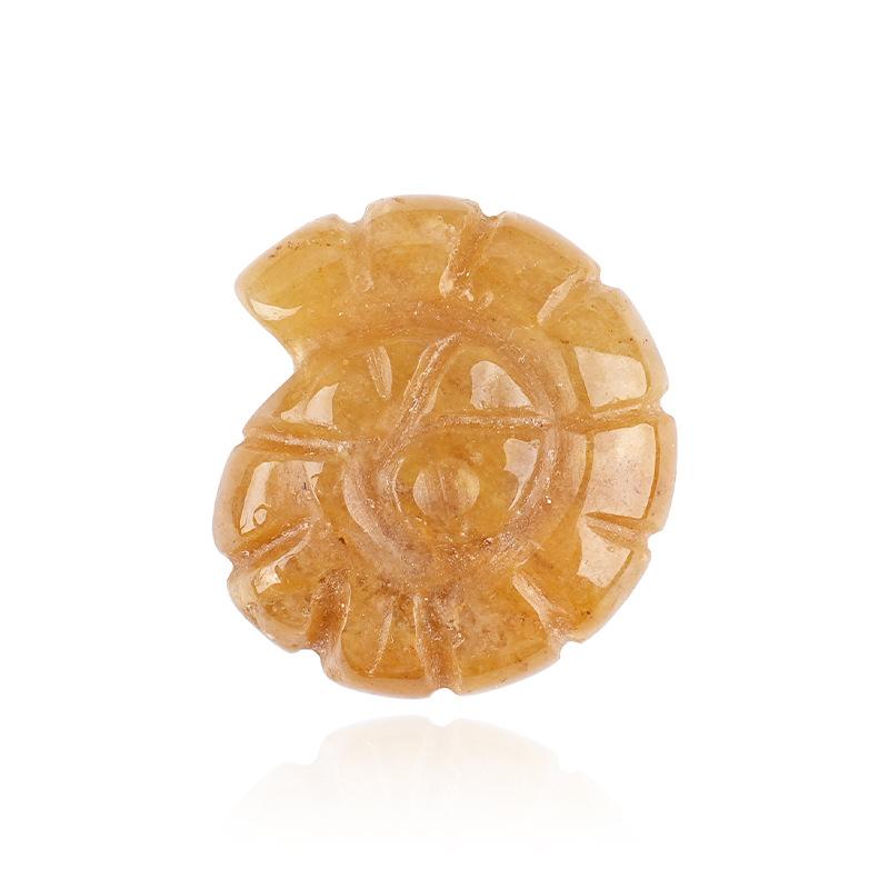 1pc Spiral Natural Stone Ornament Natural Amethyst Rose Quartz Tiger Eye Ornament Gifts