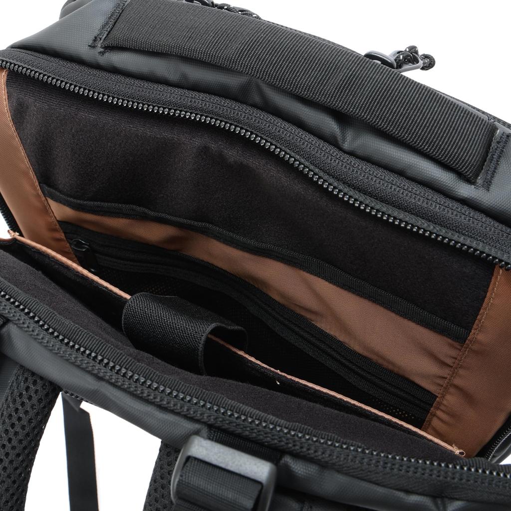 Five Breaks & MT B.GEAR Square Backpack, Lightweight, Multifunctional, Large Capacity, Gadget