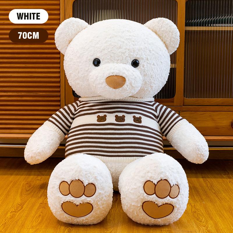 

70Cm Plush Bear Plaything Doll Throw Pillow Clothes Can Taken Off Stuffed Plush Pillow Doll Kids Toys Girlfriend Valentine S Day Gifts