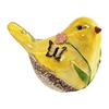 Skurrile Cottagecore Vogelfigur Handbemaltes Niedliches Vogelornament Harz-Vogelfigur für Regal Zuhause Wohnzimmer Tischplatte
