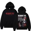 Unisex Limited Leon Kennedy Resident Evil Requiem Hoodie, Trendy Classic Vintage Fleece Long Sleeve Sweatshirt
