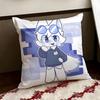 Cartoon FFurry Ffandom Cushion Cover Reversible Soft Durable Pillow Cover Home  Car MultiScene Use for Daily Comfort