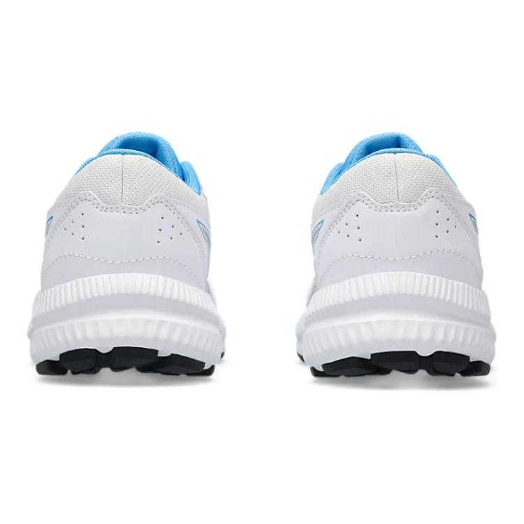 Asics Gel-Contend 8 Comfortable Lightweight Stability Outdoor Sports Running Shoes Kids Sneakers White 1014A259-107