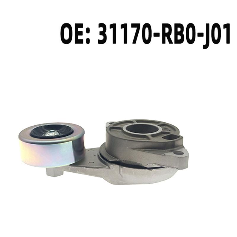 31170-RB0-J01 Car Engine Belt Pulley Tensioner For Honda City Jazz Fit 2009-2013 31170-RE2-E01 31170-RSJ-E01-A99D