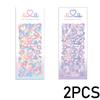 1PCS New Cute Deco Stickers Photocard Decor Kawaii Decorative Scrapbooking Decorative Stickers Kpop Korean Toploader Sticker