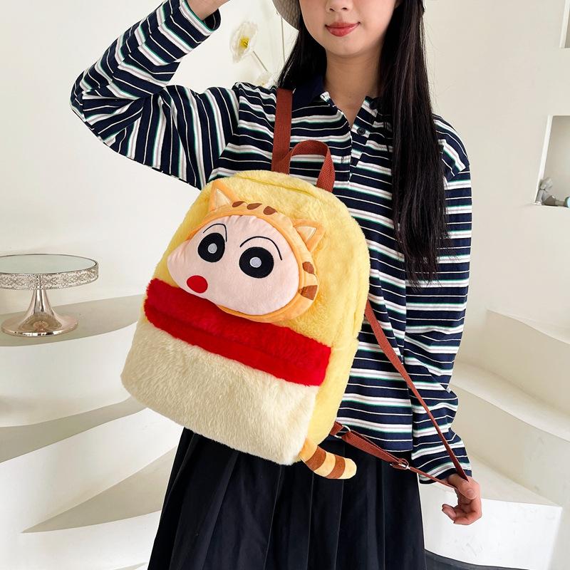 Cartoon Cute Little New Crossbody Backpack New Trendy Fashionable Fresh Versatile Doll Bag Student High Value Schoolbag