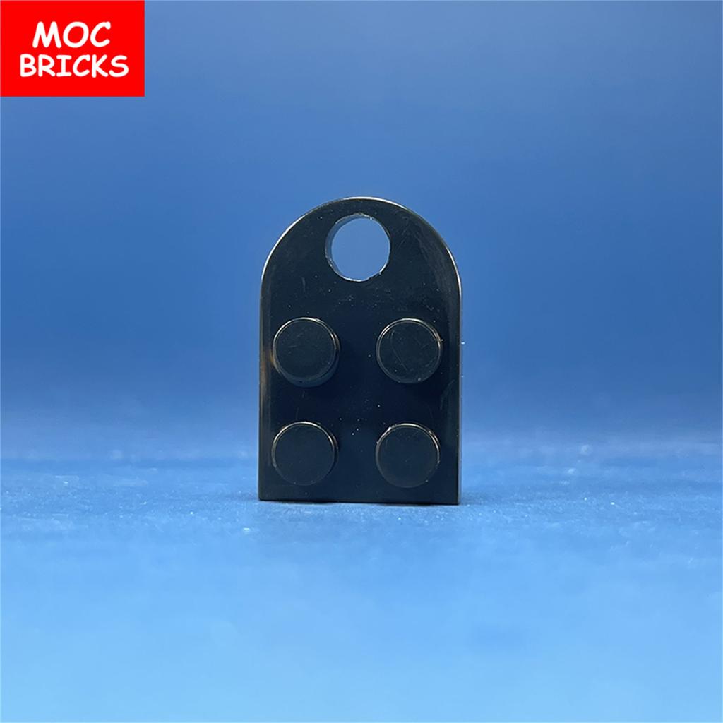 Non-Toxic 100Pcs Moc Bricks Plate 2X3 Modified With Hole 3176 Coupling Assemble Particles Model Educational Toy Gift For Children