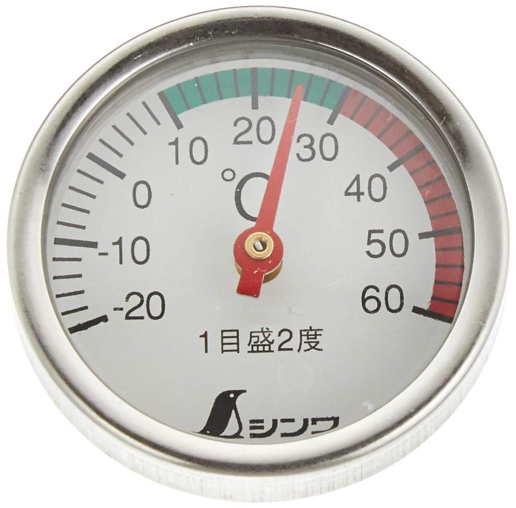 Shinwa Sokutei Seedling Thermometer 72610 V-2