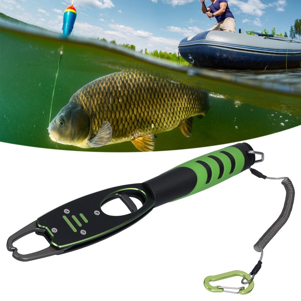 Aluminium Alloy Fish Lip Gripper 2 In 1 Fish Lip Grabber Fishing Lip Grips Fishing Accessories