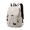 New Canvas Men's Trendy Backpack with Large Capacity for Middle School Students, Casual Travel Backpack