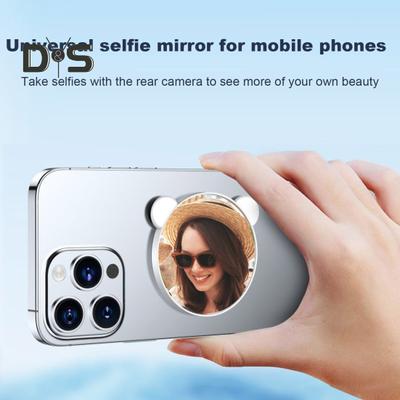 Magnetisk Selfie Spejl til Android Stærk Magnetisk Selfie Stick til IPhone Vlogging Videooptagelse Kamera Stativ Tilbehør