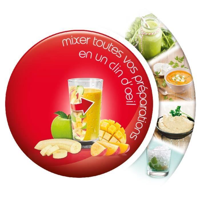 MOULINEX LM430810 Blender Blendforce - Verre - Noir