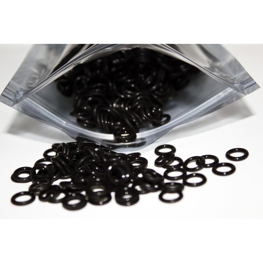 150pcs Rubber O Ring Switch Dampeners Damper Shock-Absorbing Silence Under Key Caps For Mx Mechanical Keyboard Clear Red Black
