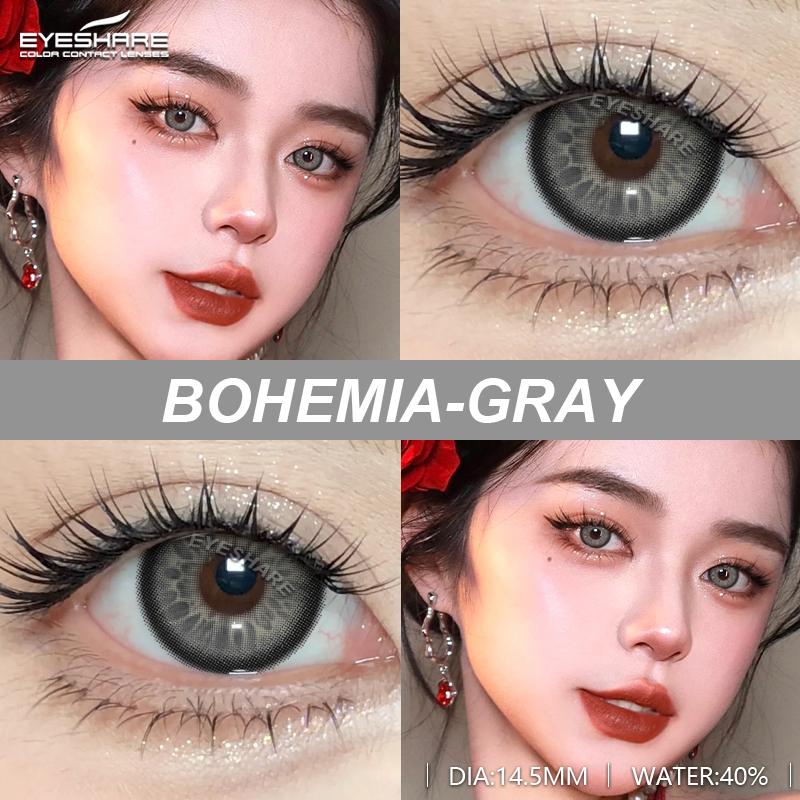 Eyeshare Neue Mode Farbige Kontaktlinsen Dunkelblaue Kontaktlinsen Grüne Schöne Linsen Braune Kontaktlinsen Graue Weiche Linsen 1 Paar