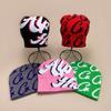Trend Letter Street Cruise Jacquard Knitted Hat Men'S And Women'S Skateboard Warm Personality Pullover Hat