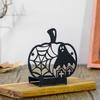 Horror Ghostly Bat Cats Iron Tealight Candle Holders for Halloween Festivities Home Centerpieces Candlestick Decors