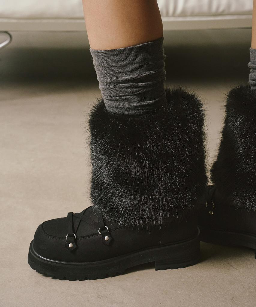 Twvp Moon Tracker Fur Ankle Boots (2 Colors) 24F81
