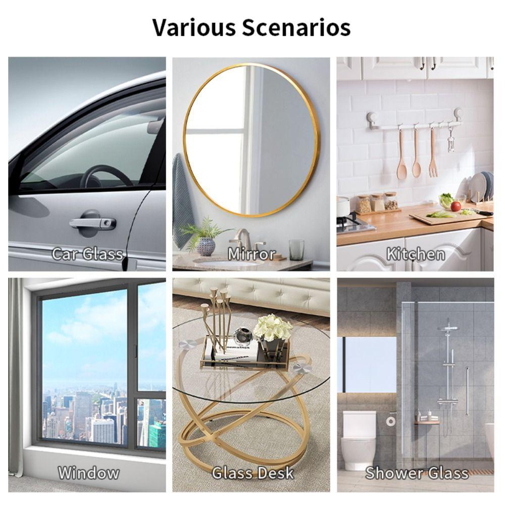 Matte Black Glass Wiper Streak Free Window Scraper Household Tool Shower Squeegee  Shower Doors