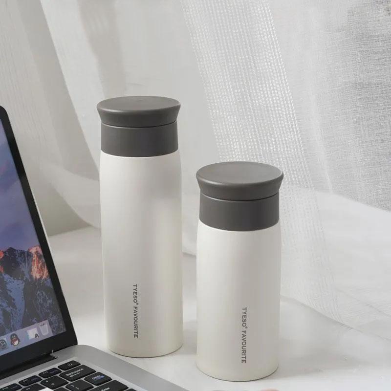 Απλός Λογοτεχνικός Παγωμένος Θερμός Κύπελλο Νερού από Ανοξείδωτο Ατσάλι Κούπα Μεγάλης Χωρητικότητας για Άνδρες και Γυναίκες