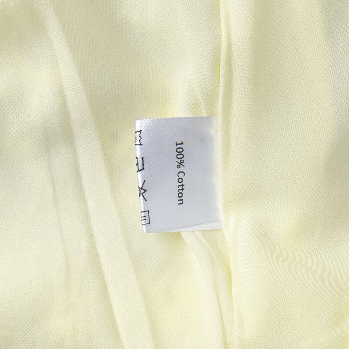

Summer New European American Style Women s Yellow 100% Cotton Dress Sexy Embroidered Waist Tie Short Mini Dress L