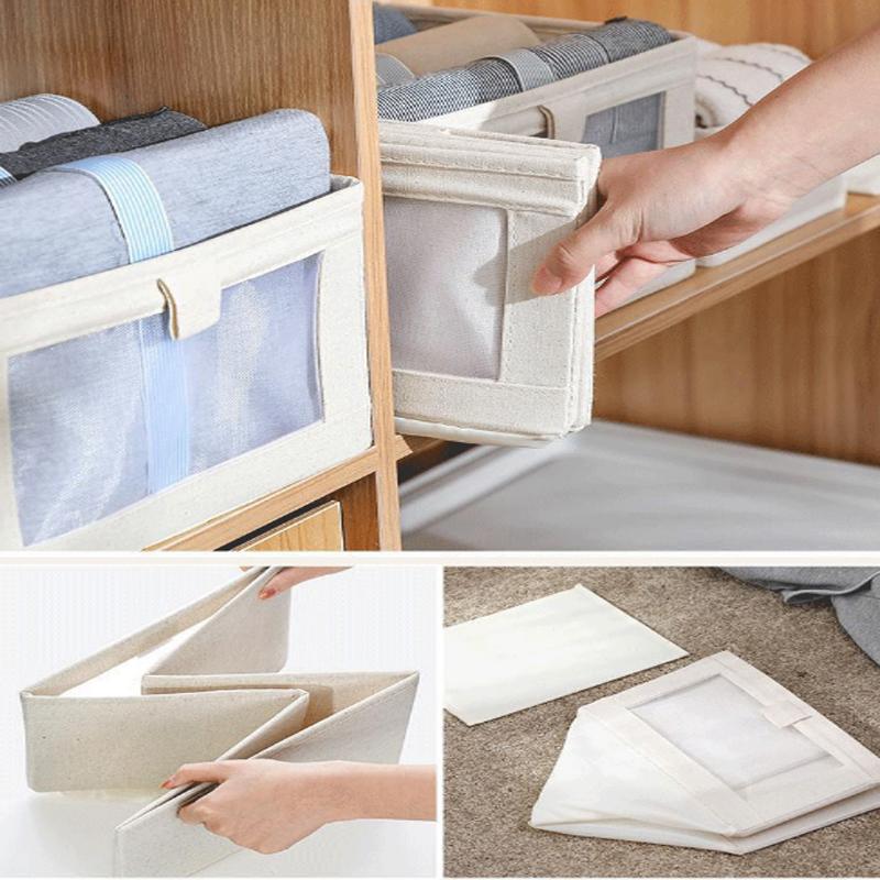 Thicken Clothes Organizer Pants Sweater Storage Cabinets Drawers Organizer Jeans Storage Box Wardrobe Clothes Storage Organizers