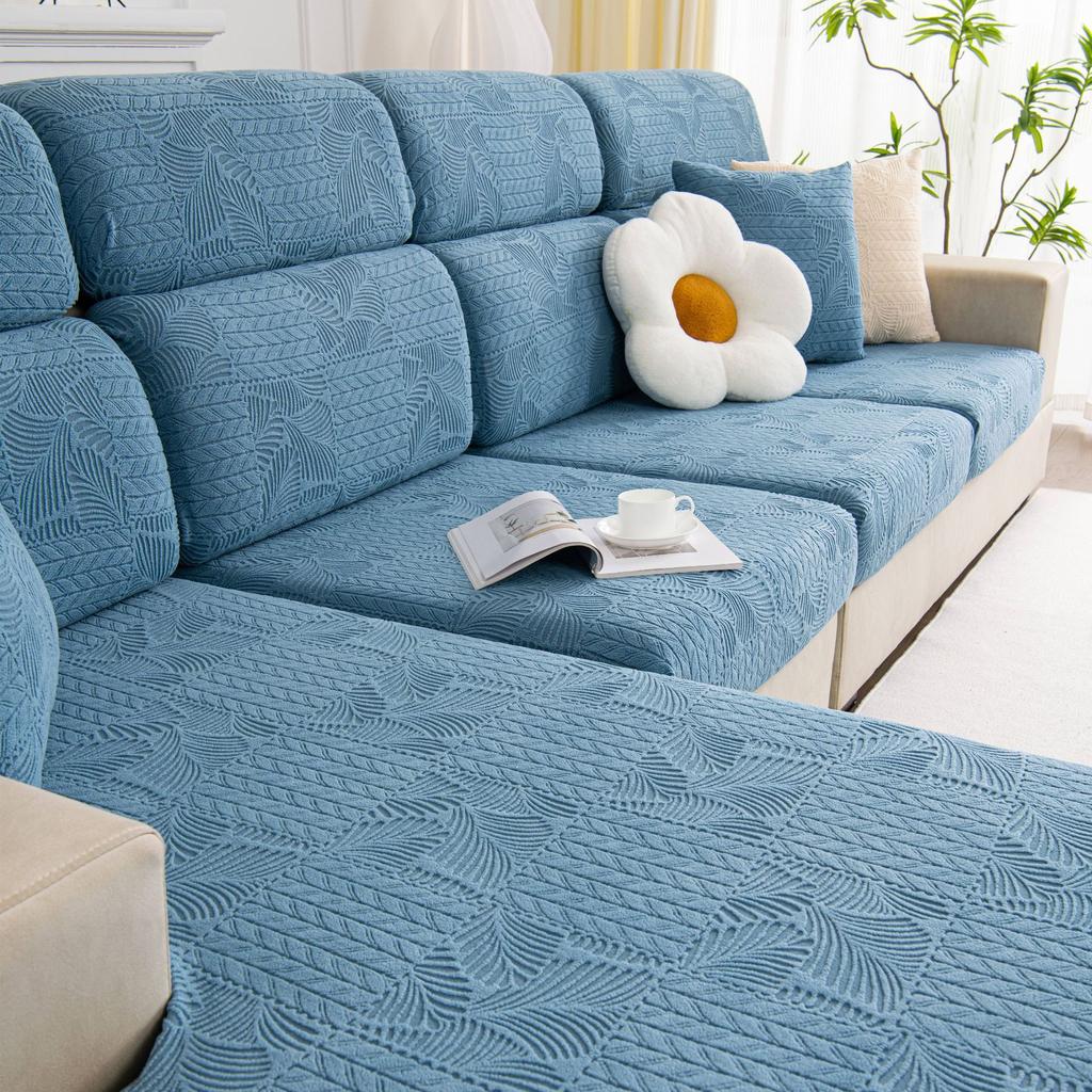 Four Seasons Universal-Sofabezug, Bezug für Sofa, rutschfest, All-Inclusive-Universalbezug, Sofakissenbezug, Stoff, modern, staubdicht
