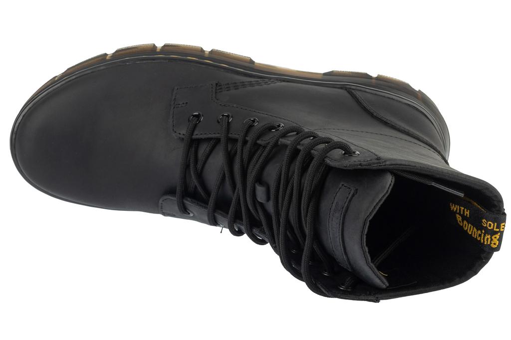 Dr. Martens Combs Leather, Unisex black Bovver boots
