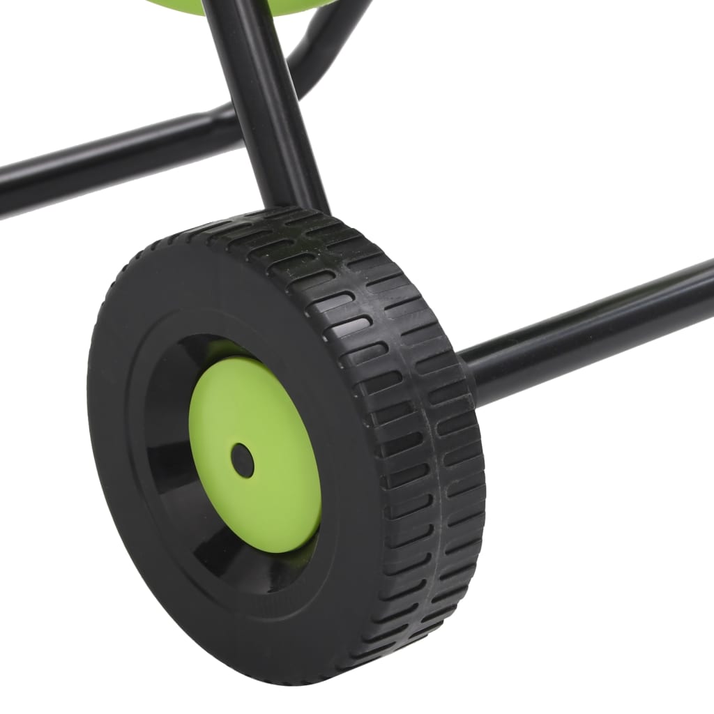 Hose Reel with 30 m PVC Green Hose