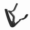 Portable Quick Change Tune Clamp Handheld Tuner Capo for Folk Guitar Black