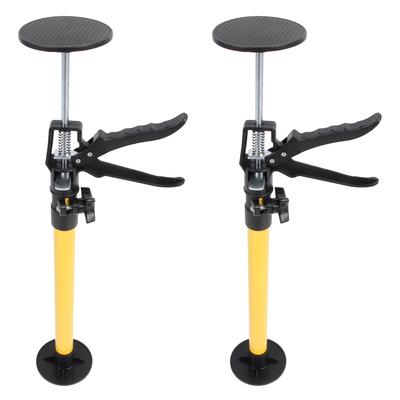 2 Set Cabinet Telescopic Support Rod 50‑115cm Adjustable 40kg Bearing Capacity Support Pole for Ceiling Installations