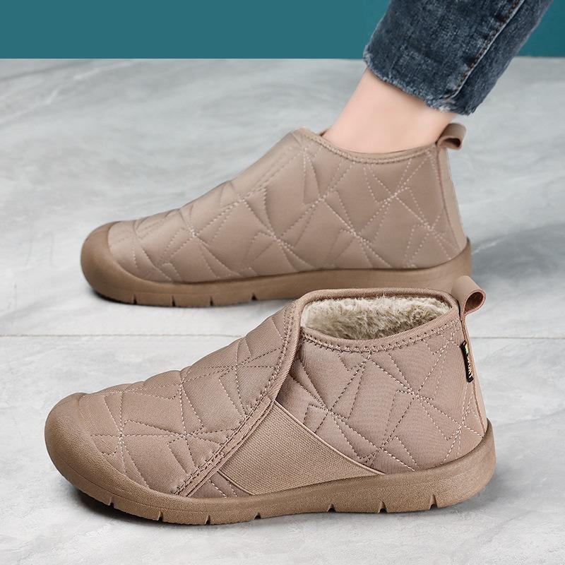 Winter Hot Selling Women's Shoes, Comfortable and Warm Women's Snow Boots with Thick Velvet On One Step