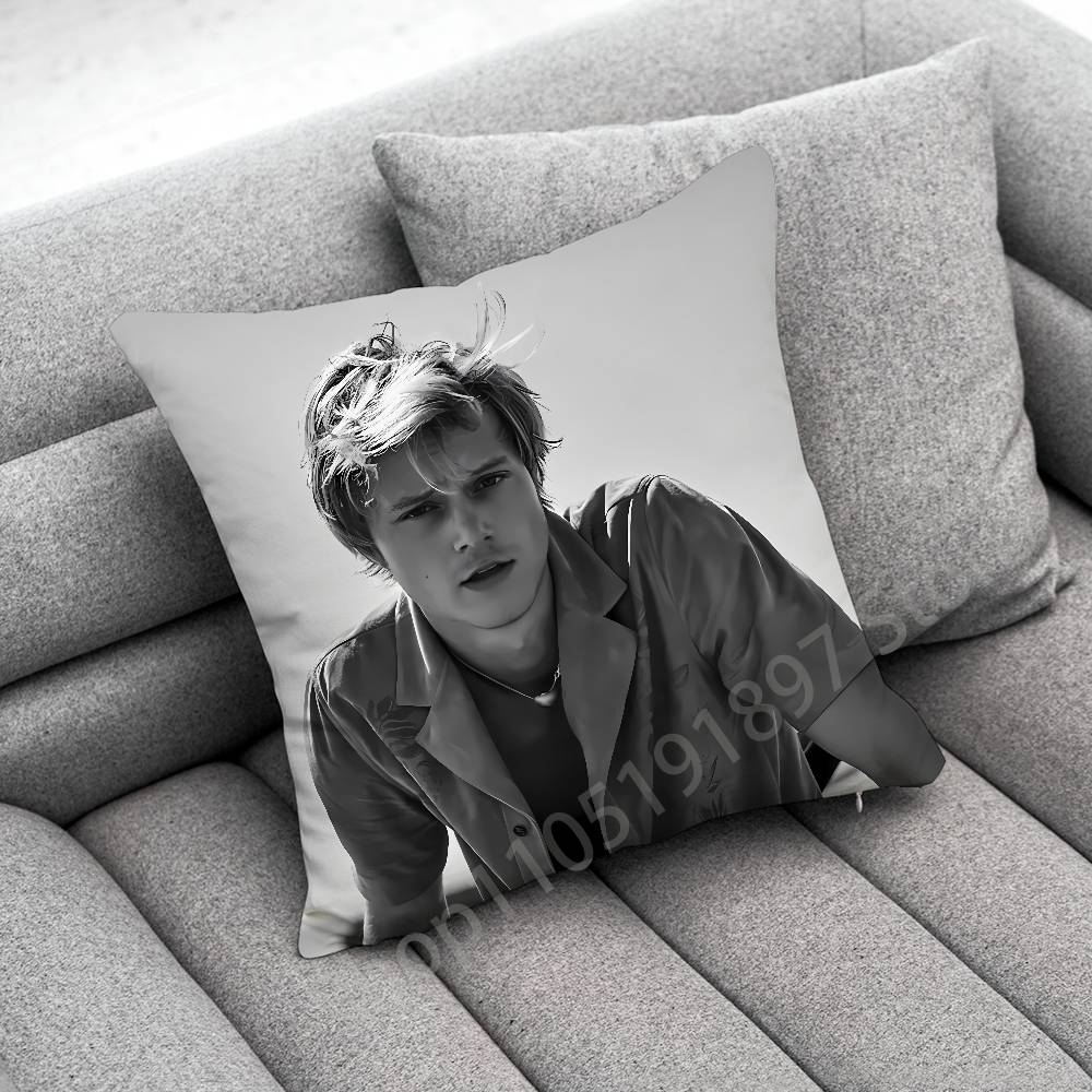 

American Actor R-Rudy Pankow Throw Pillow Case For 50cm 30cm 55cm 45*45cm 40cm Square Bed Pillowcase Cover 30cmx30cm