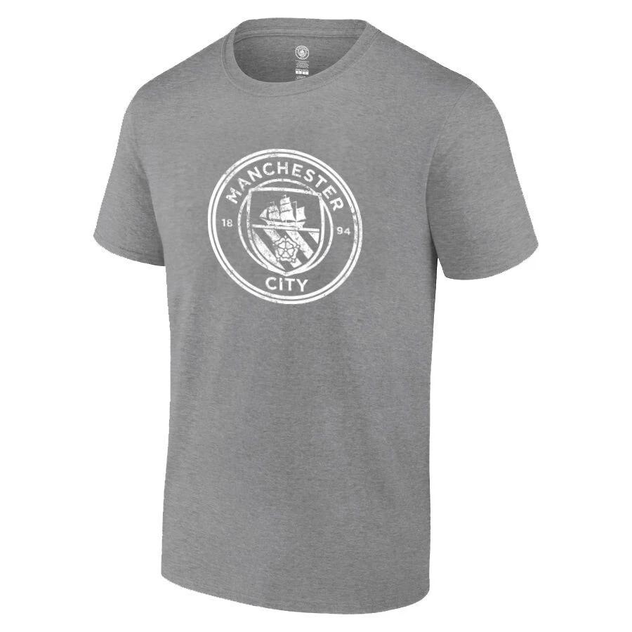 Icon Sports Men Manchester City Officially Licensed Soccer T-Shirt Cotton Tee L M