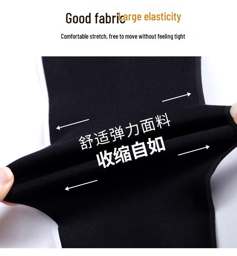 Hohe Taillen Dicke Schwarze Plus Size Leggings für Damen - Schlankmachende Skinny Hosen für Herbst/Winter