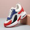2025 new inner heightening women's shoes small thick-soled mesh breathable pad shock absorption casual shoes sports shoes