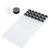 36pcs Transparent Prewound Bobbins Set Size A Sewing Threads Set  For Sewing Machines