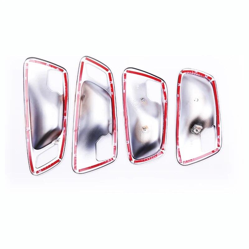 4Pcs Car Interior Door Handle Bowl Trim Cover ABS Decoration Auto Accessories For BMW 2 Series Travel Edition F45 F46 218i 220i