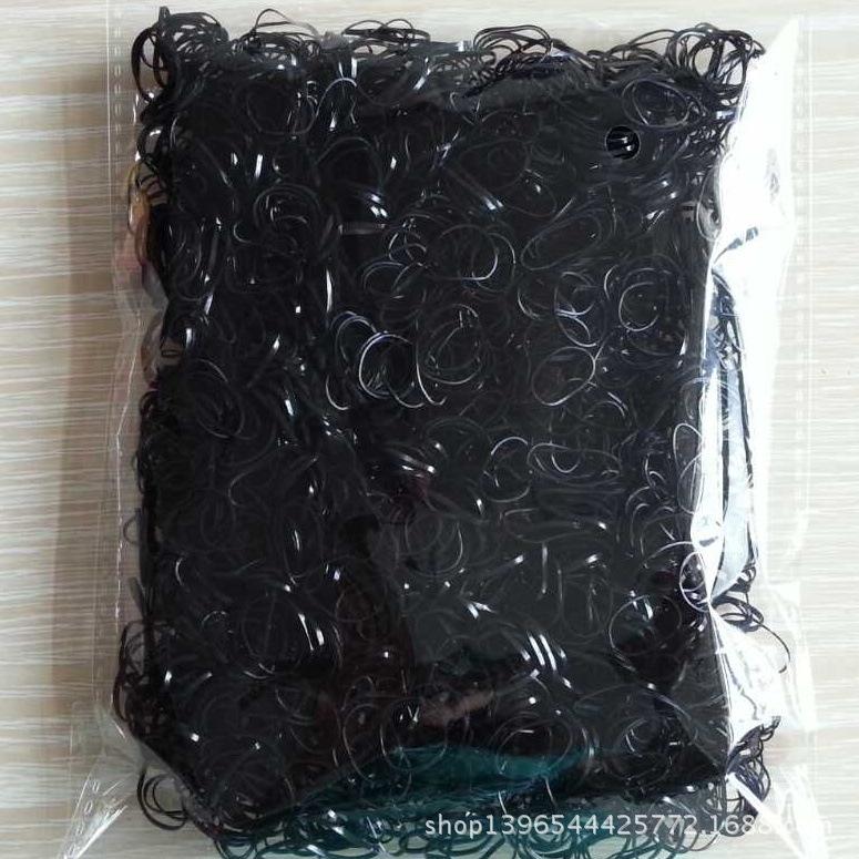 Candy Color Baby Rubber Bands, Small Size, Disposable Hair Ties, 3000 pcs/bag
